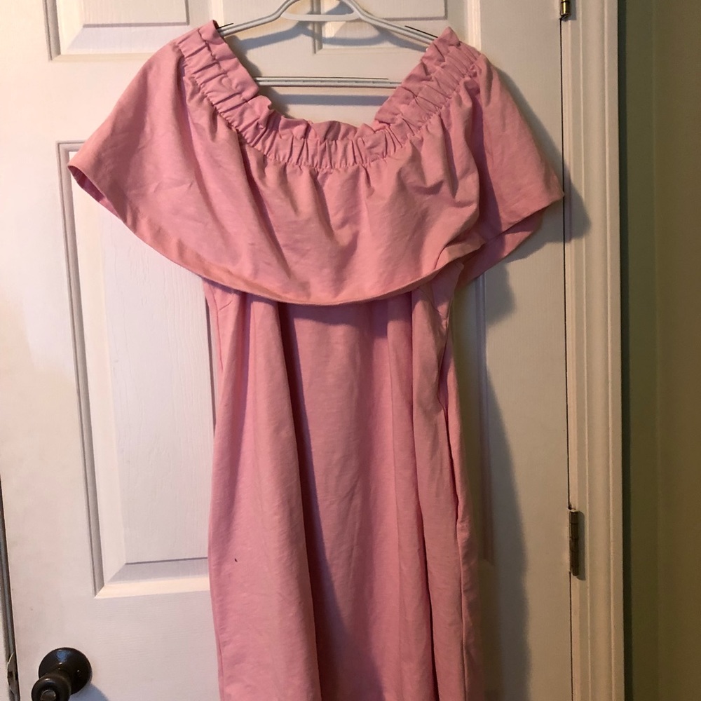 H&M off the shoulder flowy dress